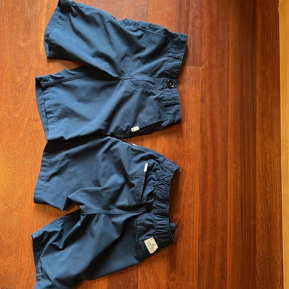 2 pairs Navy Quicksilver Amphibious 4 way stretch quick dry boys shorts - Picture 3 of 3